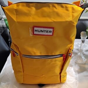 Hunter Yellow Backpack Weather Resistant PRICE FIRM Just Lowered By $5 FINAL FIN